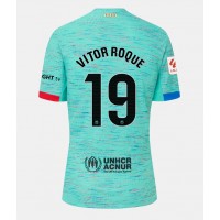 Barcelona Vitor Roque #19 Replica Third Shirt Ladies 2023-24 Short Sleeve